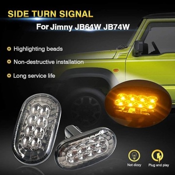 фото thumb №3, Świecące поворотники led do suzuki jimny jb64 jb74 2018-2020