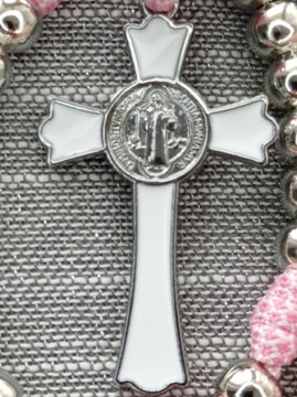 Damski RÓŻANIEC WOJOWNIK MARYI linka spadochronowa