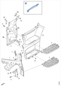 фото thumb №4, Кронштейн кронштейн scania r s p g ngs 2565153 b-b