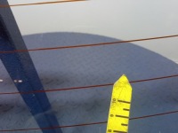фото thumb №8, Toyota yaris iii рестайлинг с подогревом стекло задняя багажника