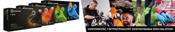 Нитриловые перчатки GoGrip, 50 шт. XL, зеленый
