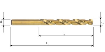 1,1 mm WIERTŁO DO METALU KOBALT HSSE INOX DIN 338