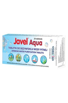 Таблетки для очистки воды Javel Aqua, 20 таб.