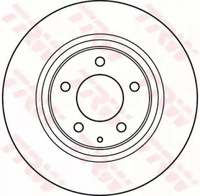 фото thumb №3, Диск тормозной. mazda rx8 03- задняя