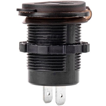 GNIAZDO SAMOCHODOWE 2xUSB tester napięcia 12/24V