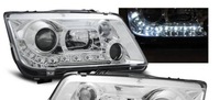 фото thumb №3, Фари передні vw bora хром daylight
