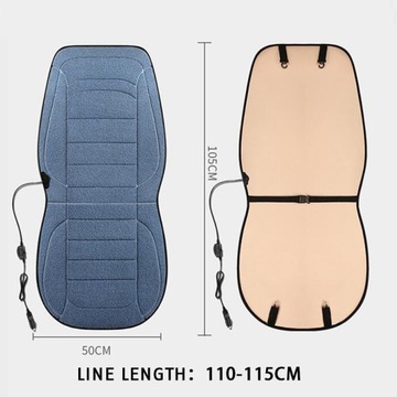 Подушка сиденья с подогревом из искусственного флиса, USB, с подогревом