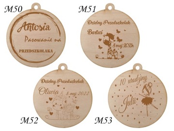 Medal prezent GRAWER imię urodziny 18 30 40 50 60