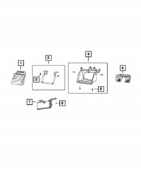 Корпус защита пластик зеркало jeep warngler jl Доставка, фото thumb