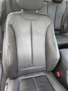 фото thumb №14, Bmw 4 iv f32 сидіння сидіння диван обшивки захисні накладки чорна шкіра kpl uk