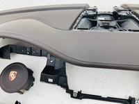 фото thumb №5, Porsche panamera 970 коричневый приборная панель консоль подушки безопасности