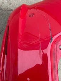 фото thumb №6, Honda insight ii 5d kompletny бампер задняя задний pdc красный r81