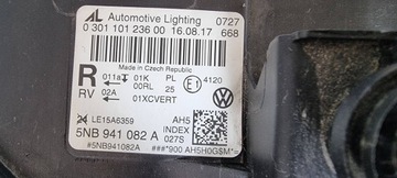 фото thumb №14, Лампа повний led перед ліва права vw tiguan 2 ii 5nn