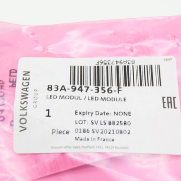 фото thumb №7, Audi q3 f3 courtesy light 83a947356f