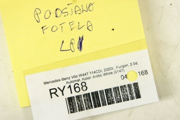 фото thumb №8, Ry168 mercedes vito w447 основание крепление сиденья левый перед