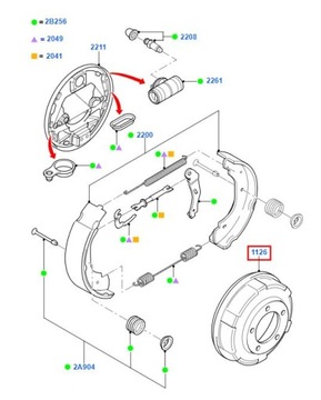фото thumb №9, Барабан гальмівний ford transit mk6/mk5 2000-