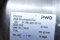 фото thumb №5, Mb gle coupe c292 бак підвіска пневматичний a1663200015 3.00 dies