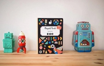 Магнитный пазл Magnetibook Shapes - развивающая игрушка, 3+, Janod