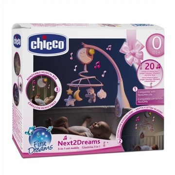 КАРУСЕЛЬ CHICCO ДЛЯ РЕБЕНКА ДЛЯ КРОВАТИ NEXT2DREAM