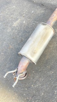 Купить Mercedes x117 w117 117 cla 1.6 cgi 122km выхлоп гаситель средний конечный, фото thumb