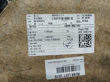 фото thumb №10, Volvo xc40 i рестайлинг обивка боковина дверь зад задний левый