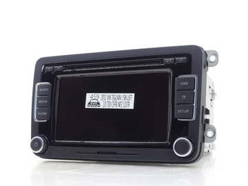 фото thumb №1, Радио радиопроигрыватель cd экран дисплей vw tiguan i 5n рестайлинг 3c8035195g