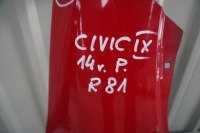 фото thumb №2, Honda civic ix крила правий передній r81 червоний