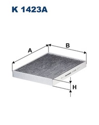 фото thumb №9, Фильтр салонный k 1423a filtron