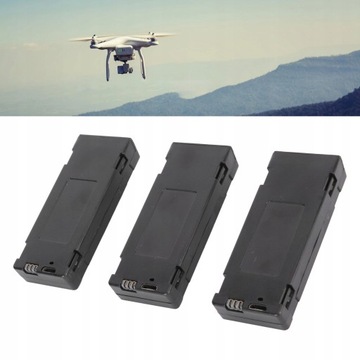 3 SZT. BATERIA AKUMULATOR DRONA E88/S13 2600MAH