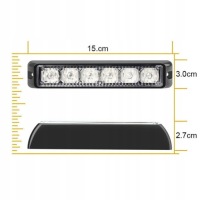 4x фари попереджувальні stroboskop pomoc евакуатор led 12v водонепроникний ip67 Доставка, фото thumb