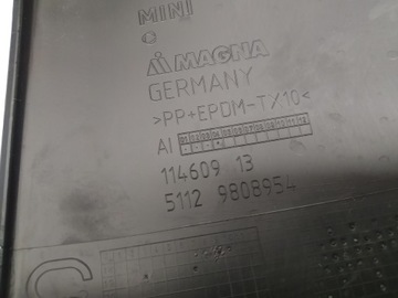 фото thumb №8, Mini paceman r61 спойлер спойлер бампера зад накладка диффузор планка 9808954