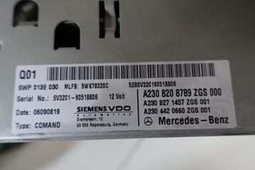 фото thumb №7, Mercedes r230 sl команд радіо навігація 2308208789