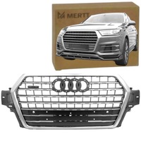 фото thumb №1, Решітка радіатора накладка решітка радіатора решітка радіатора передня audi q7 4m s-line хром 2015-2019