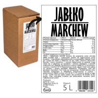 Яблочно-морковный сок прессованный натуральный 100 5л из моркови и яблок полезный для здоровья