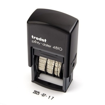 Штамп даты Trodat 4810, цифровая версия ISO
