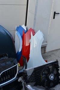 фото thumb №7, Капот бампер решітка радіатора крила pas лампа h7 ксенон балка skoda fabia 3 iii