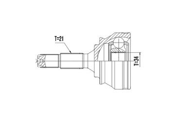 фото thumb №8, Шарнір zew. citroen c-elysee 1.6hdi 12