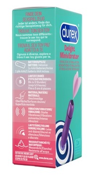 Мини-вибратор, незаметный клиторальный массажер, женский стимулятор Durex Delight