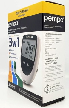 BENECHECK PEMPA 3W1 URZĄDZENIE DO BADANIA KRWI