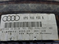 фото thumb №11, Лічильник приладова панель a3 8p 1.9 tdi 8p0920930r