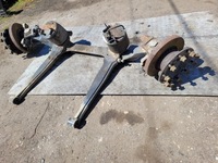 фото thumb №1, Oś балка перед передняя комплектная ступица поворотный кулак volvo fe 6x2 d7e e-5