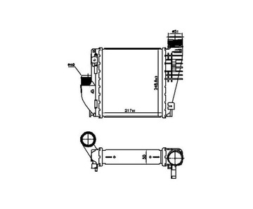 фото thumb №1, Citroen berlingo 7 02.08 - 06.12 интеркулер радиаторов