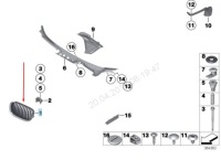 фото thumb №10, Bmw 7 f01 левая защита радиатора m nivi 51138057089 8057089 2015