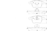 фото thumb №1, A.b.s. гальмівні колодки гальмівний. volvo s40 ii, v50 04-