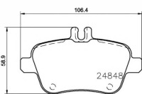 фото thumb №2, Тормозные колодки тормозные mercedes задняя w176 x156 2,0 12- te