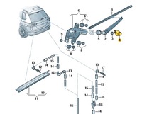 фото thumb №2, Заглушка подлокотник дворники задней skoda kodiaq octavia iv fl superb 4