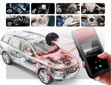 ТЕСТЕР АККУМУЛЯТОРА AUTEL BT608 + ДИАГНОСТИЧЕСКАЯ ПЕЧАТЬ