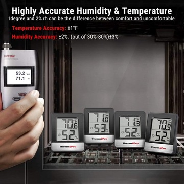 Monitor temperatury i wilgotności ThermoPro TP-49B