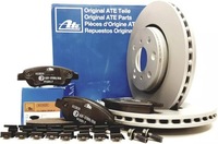 фото thumb №1, Ate гальмівні диски + гальмівні колодки перед citroen c1 peugeot 107