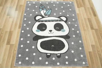 160x230 см КОВЕР PANDA INDIAN ДЛЯ ДЕТСКОЙ КОМНАТЫ